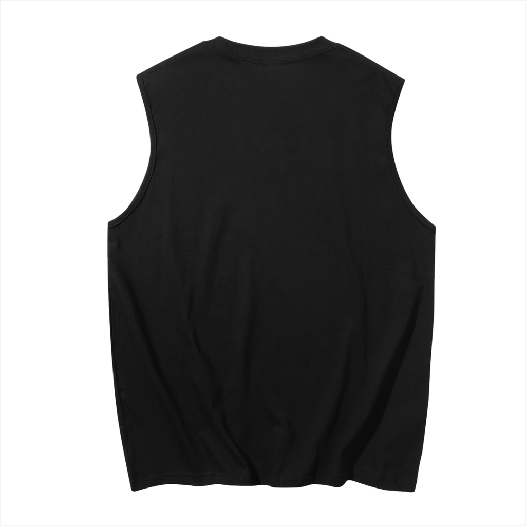 UNO Sleeveless Cotton Tank Top