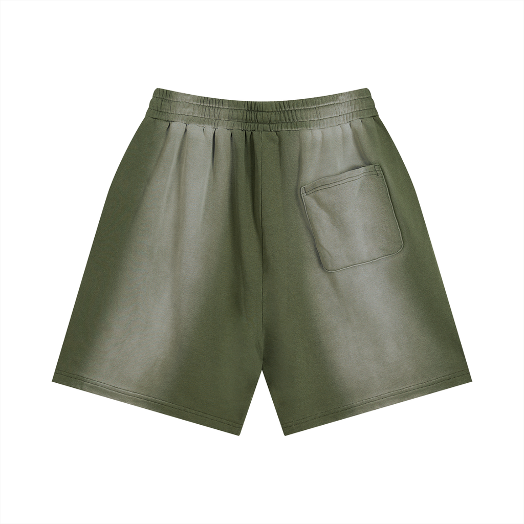 UNO Sun Fade Distressed Shorts