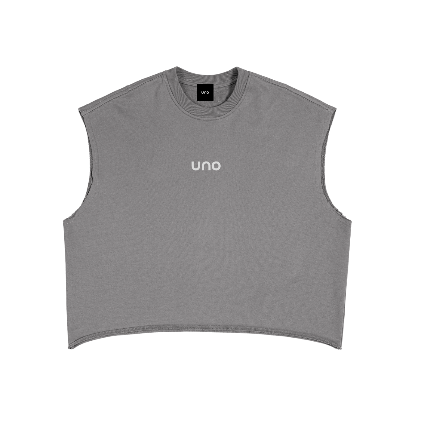 UNO French Terry Boxy Tank Top