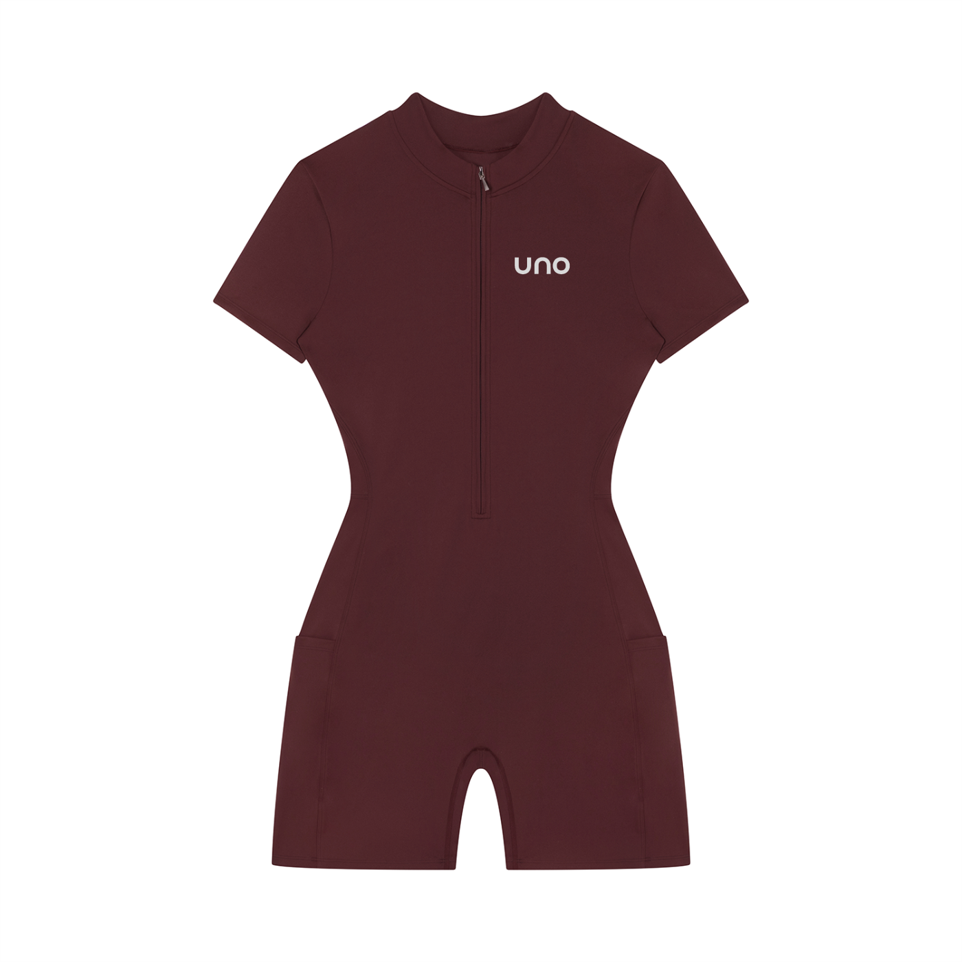 UNO Quarter-Zip Short Sleeve Romper