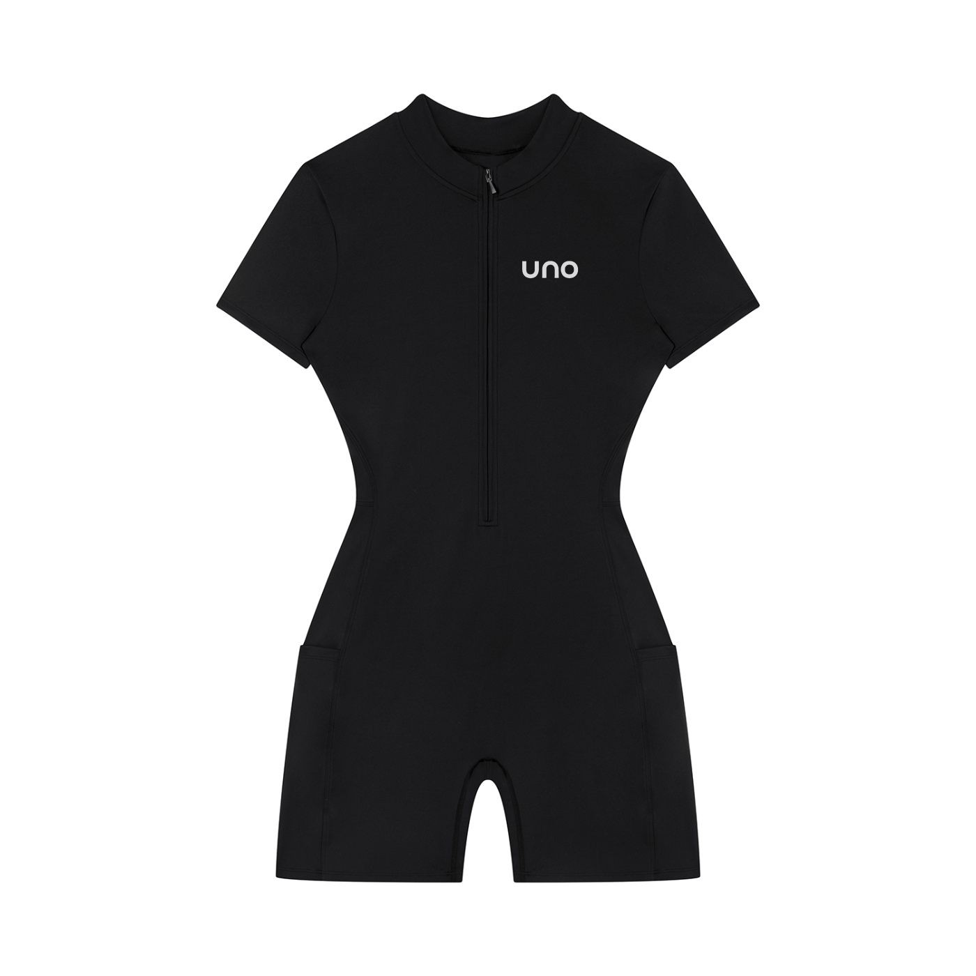 UNO Quarter-Zip Short Sleeve Romper