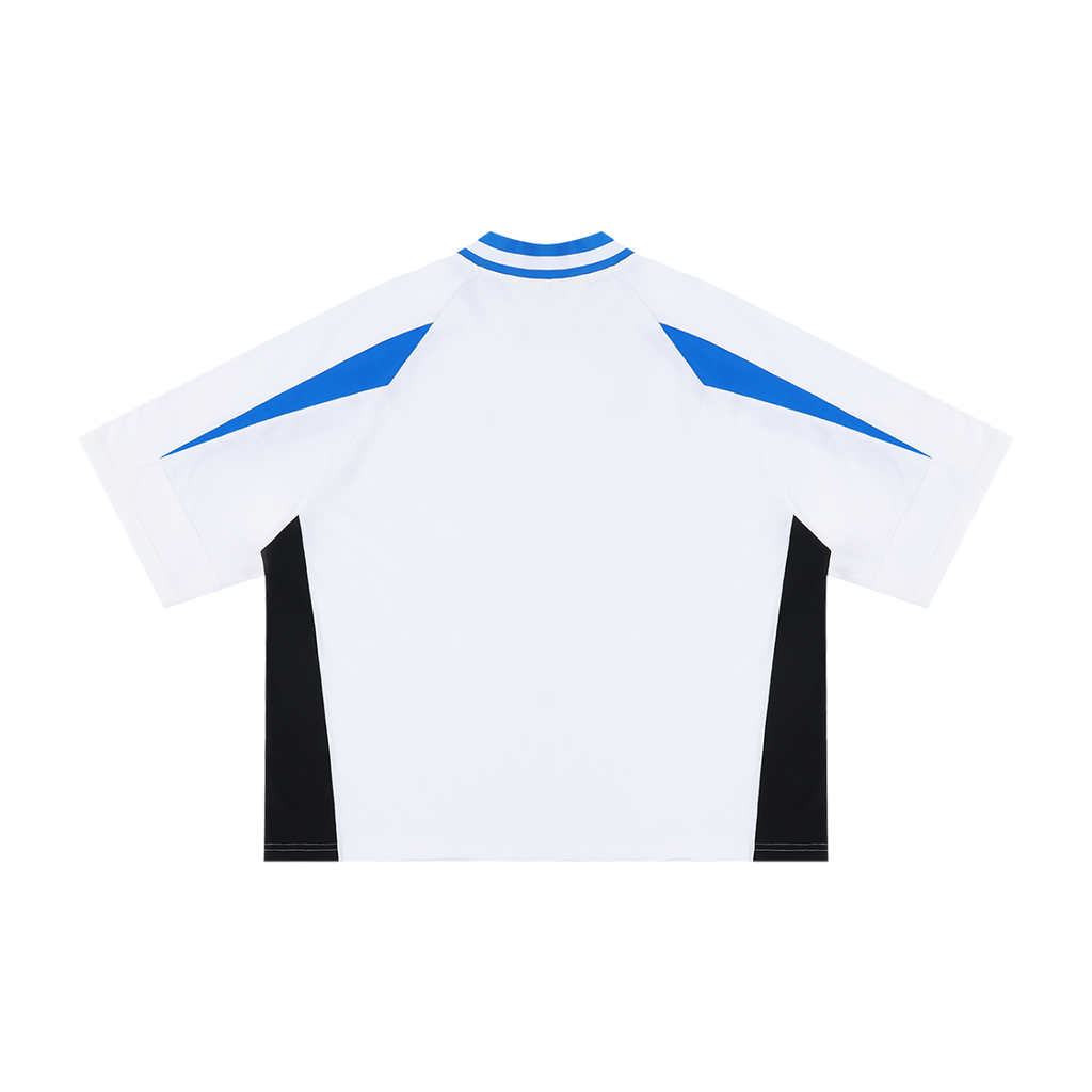 UNO Oversized Color Block V-Neck Tee