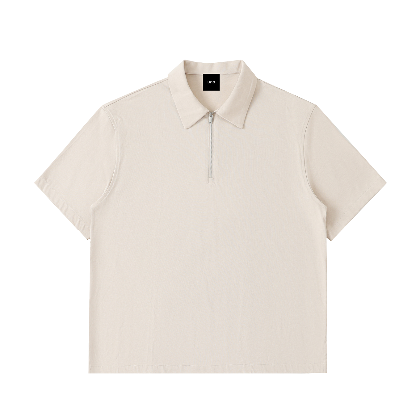 UNO Half-Zip Cotton Polo Shirt