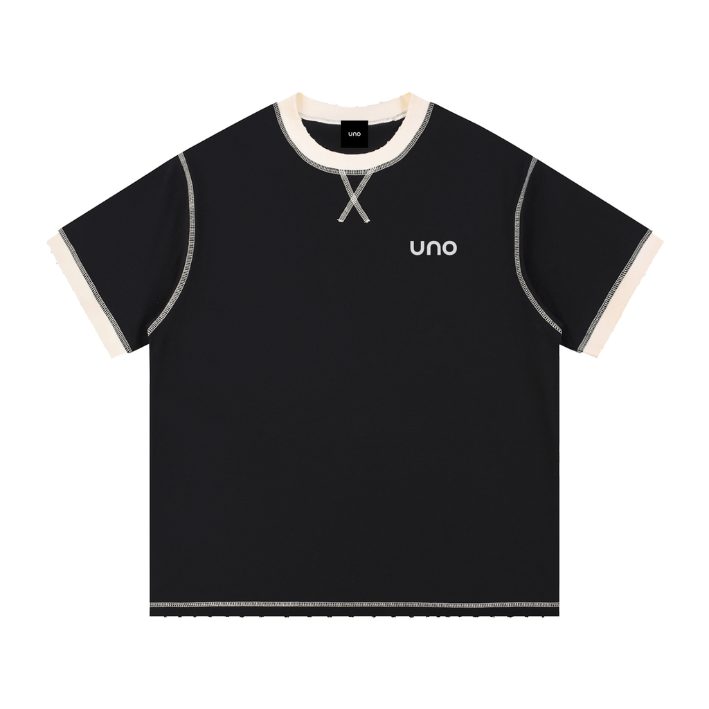 UNO Contrast Stitched Tee