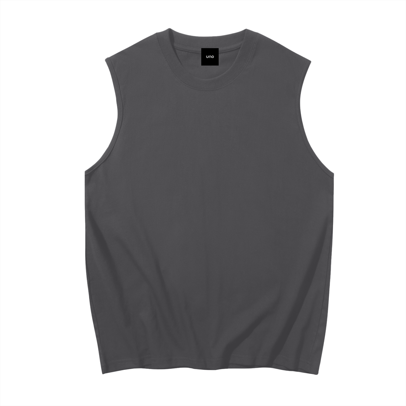 UNO Sleeveless Cotton Tank Top