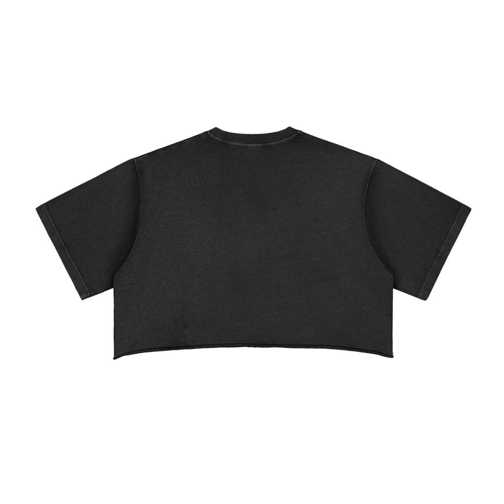 UNO Snow Washed Crop Top
