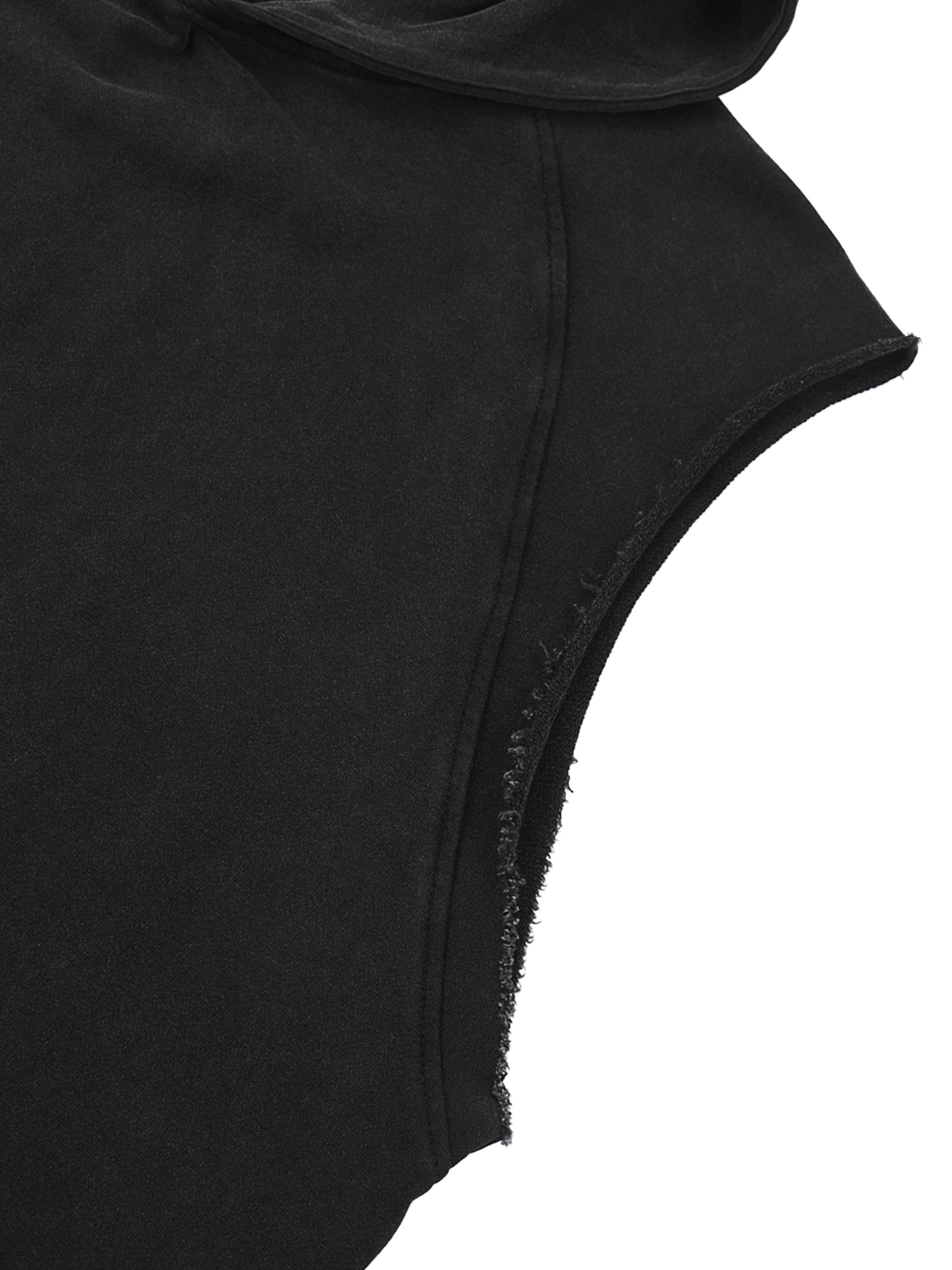 UNO Snow Washed Sleeveless Hoodie