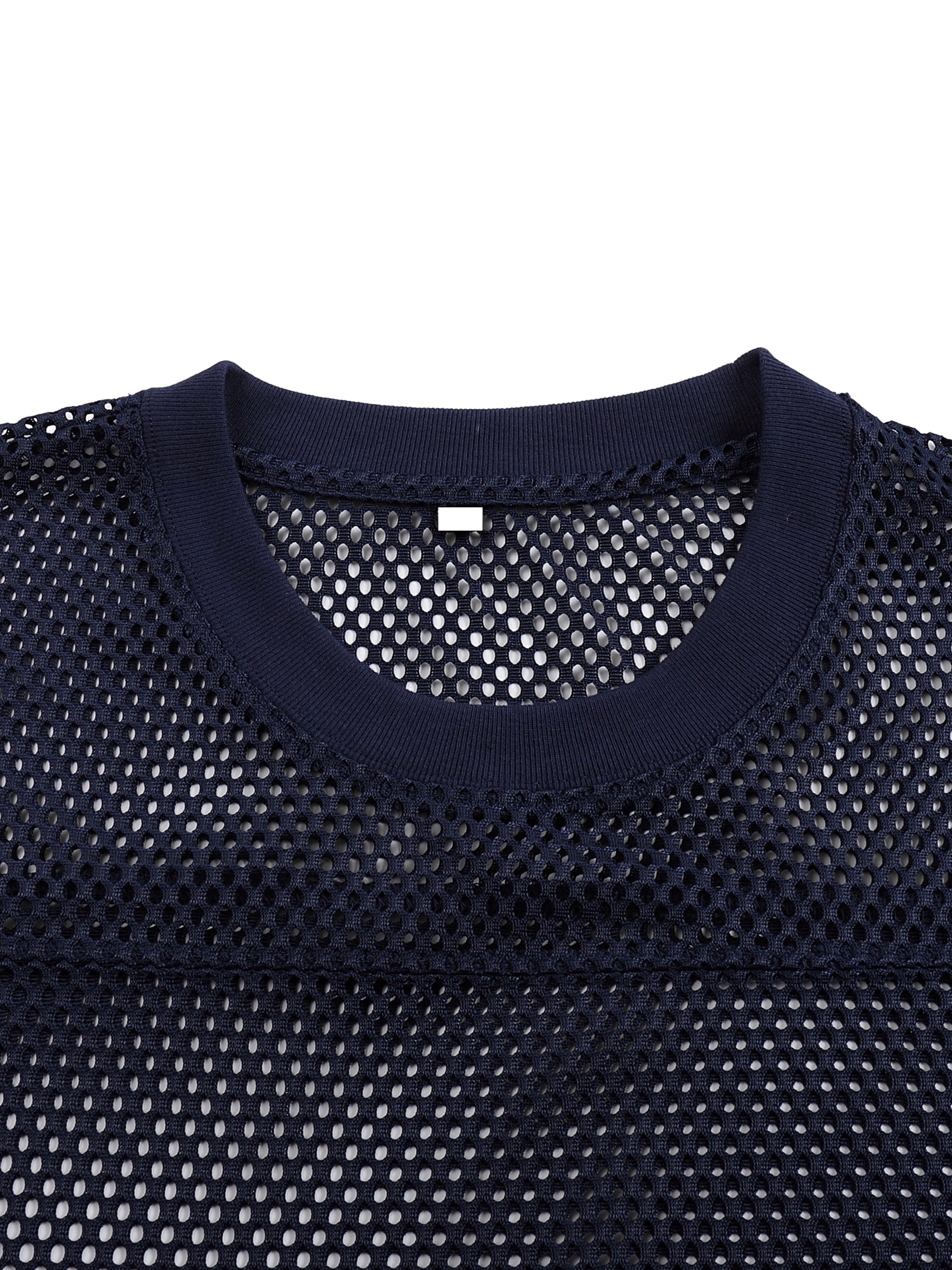 UNO See-through Boxy Net Tee