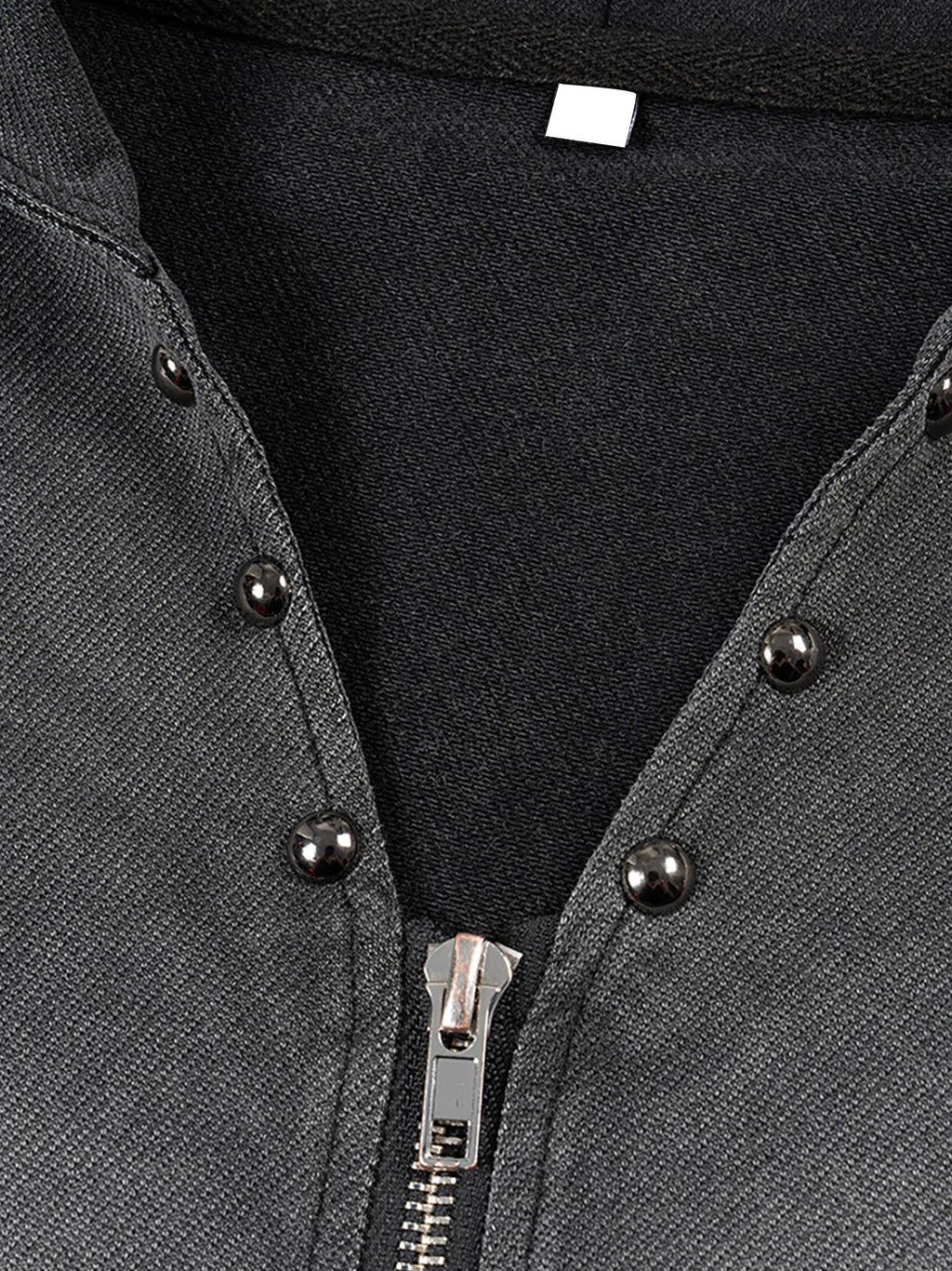 UNO Vintage Washed Zip-Up Hooded