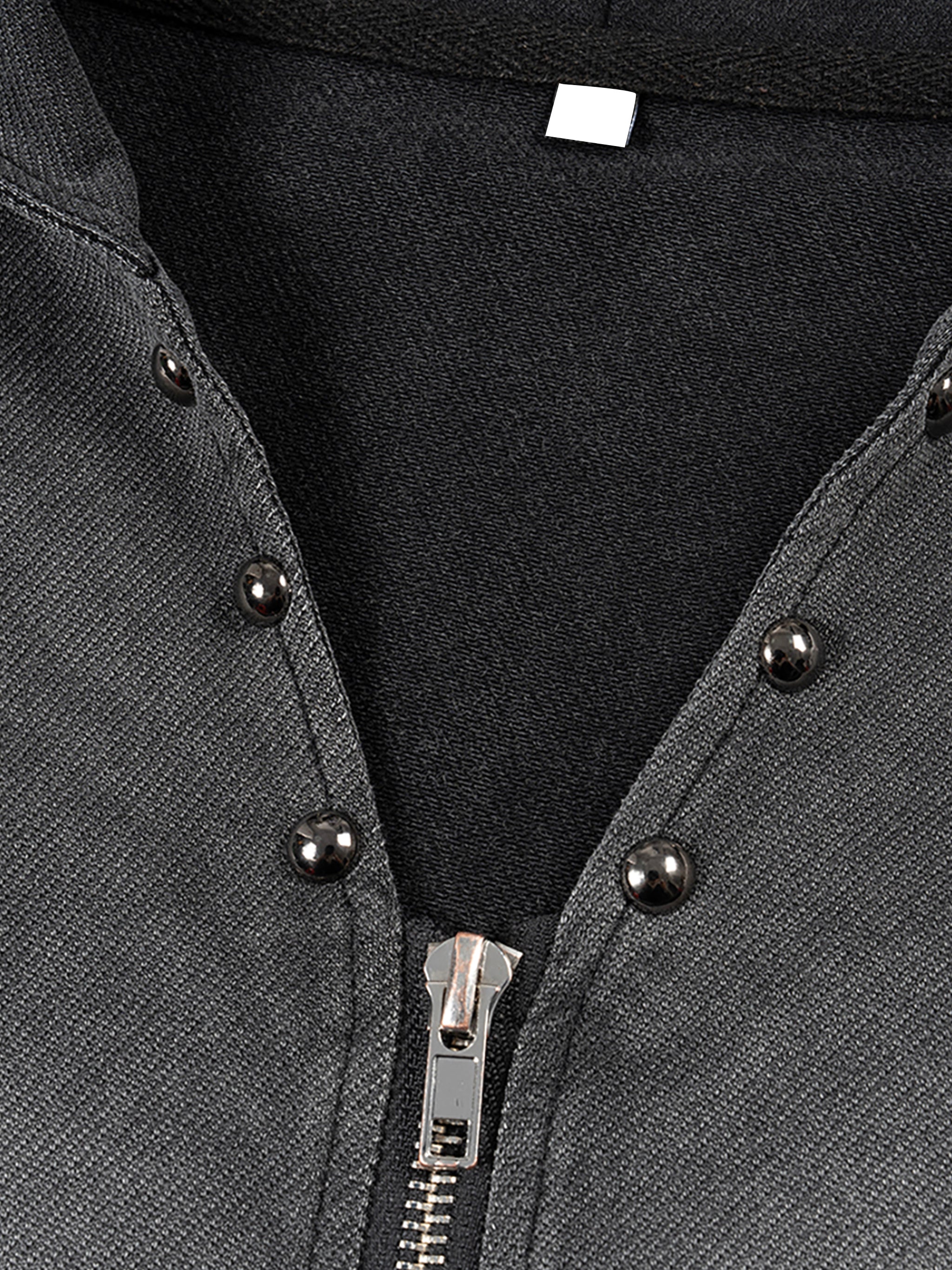 UNO Vintage Washed Zip-Up Hooded