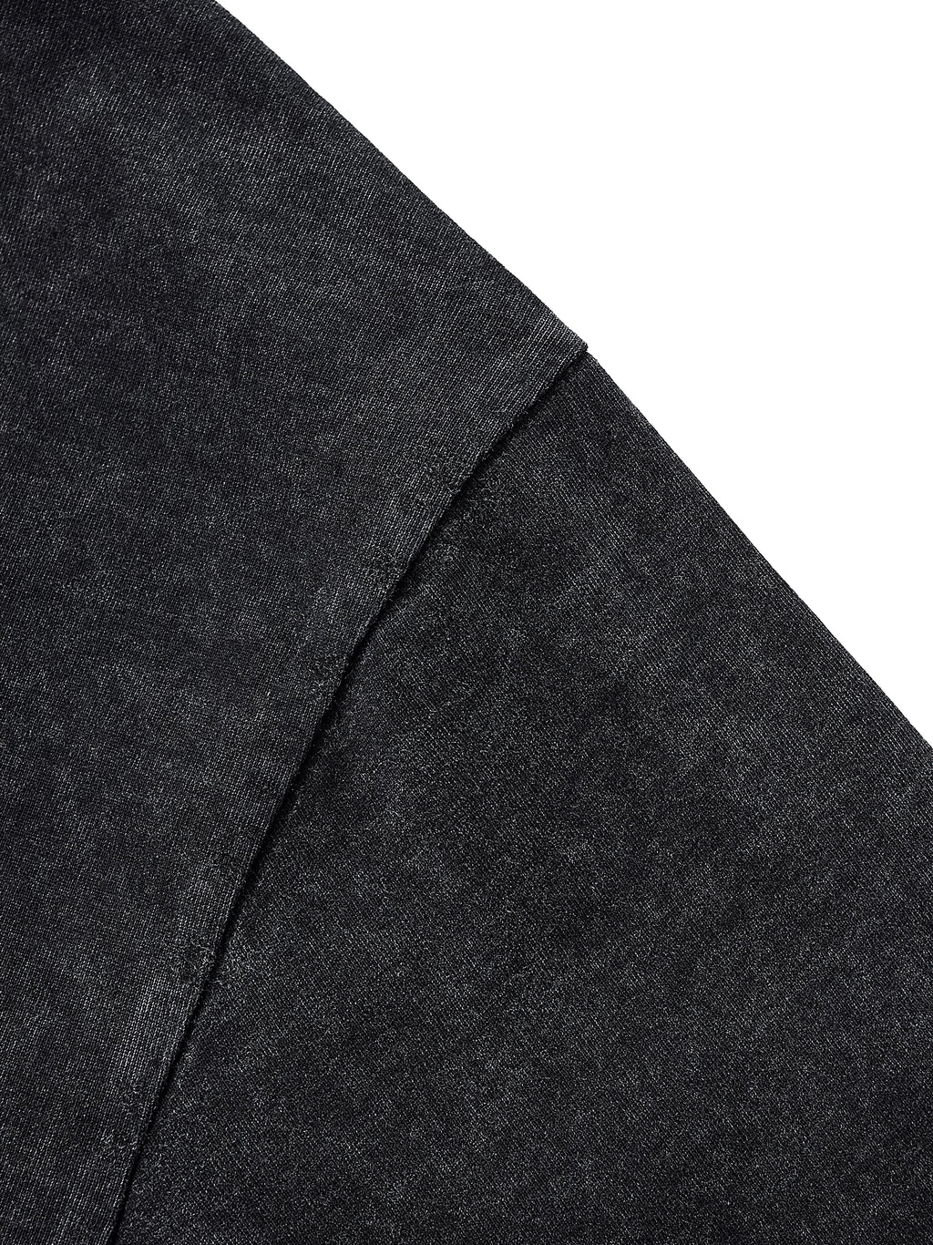 UNO Raw Edge Snow Washed Boxy Tee
