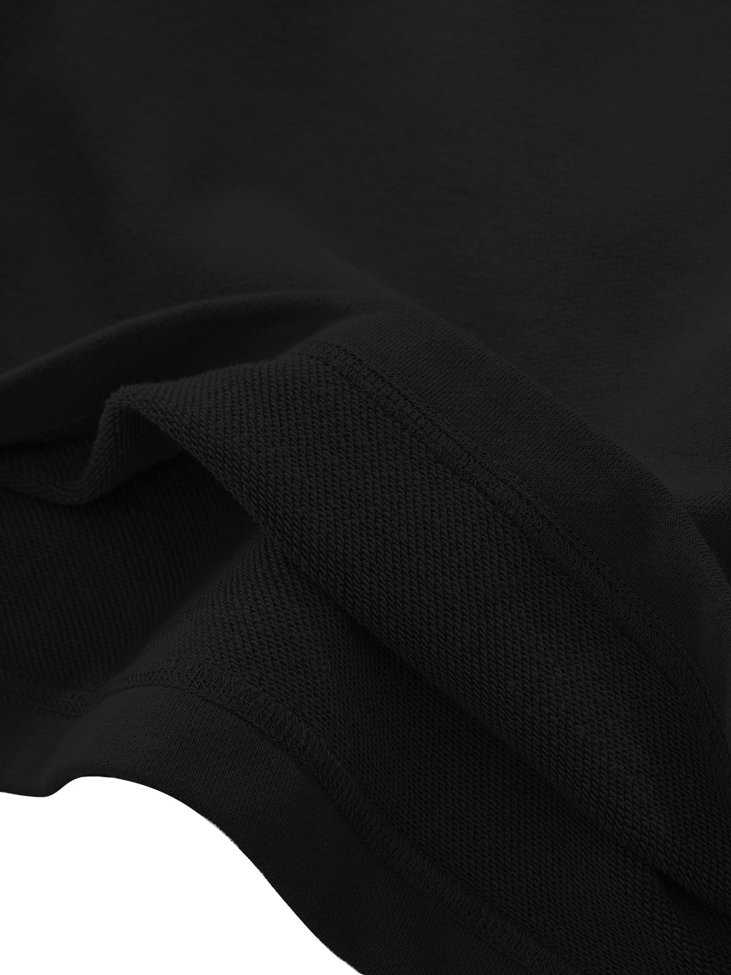 UNO Fade Raw Edge Cotton Shorts