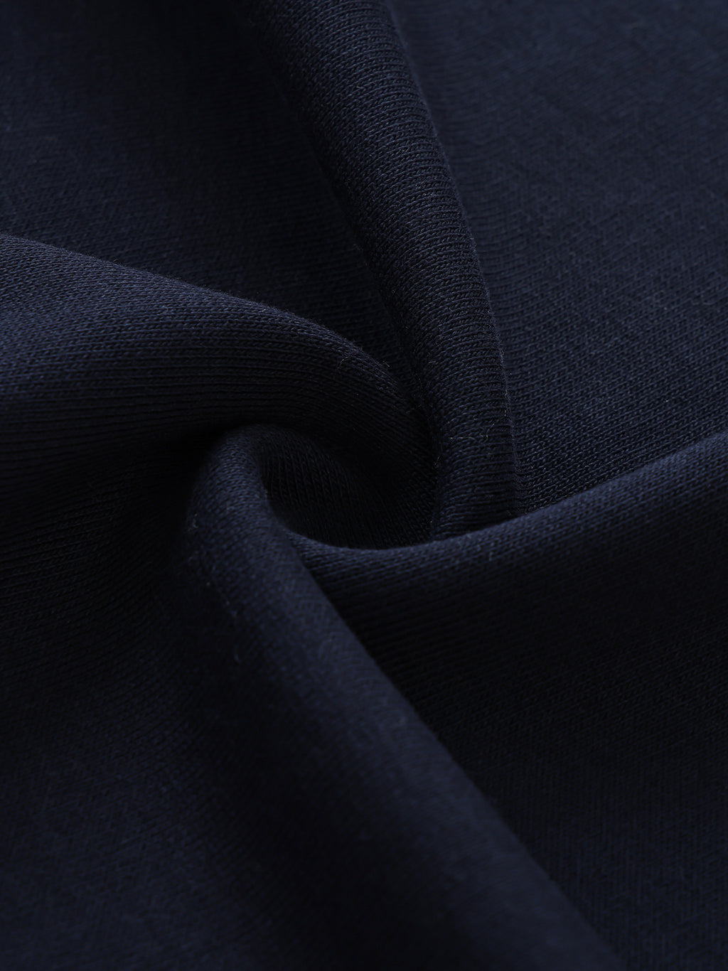 UNO Striped Lapel Collar Sweatshirt