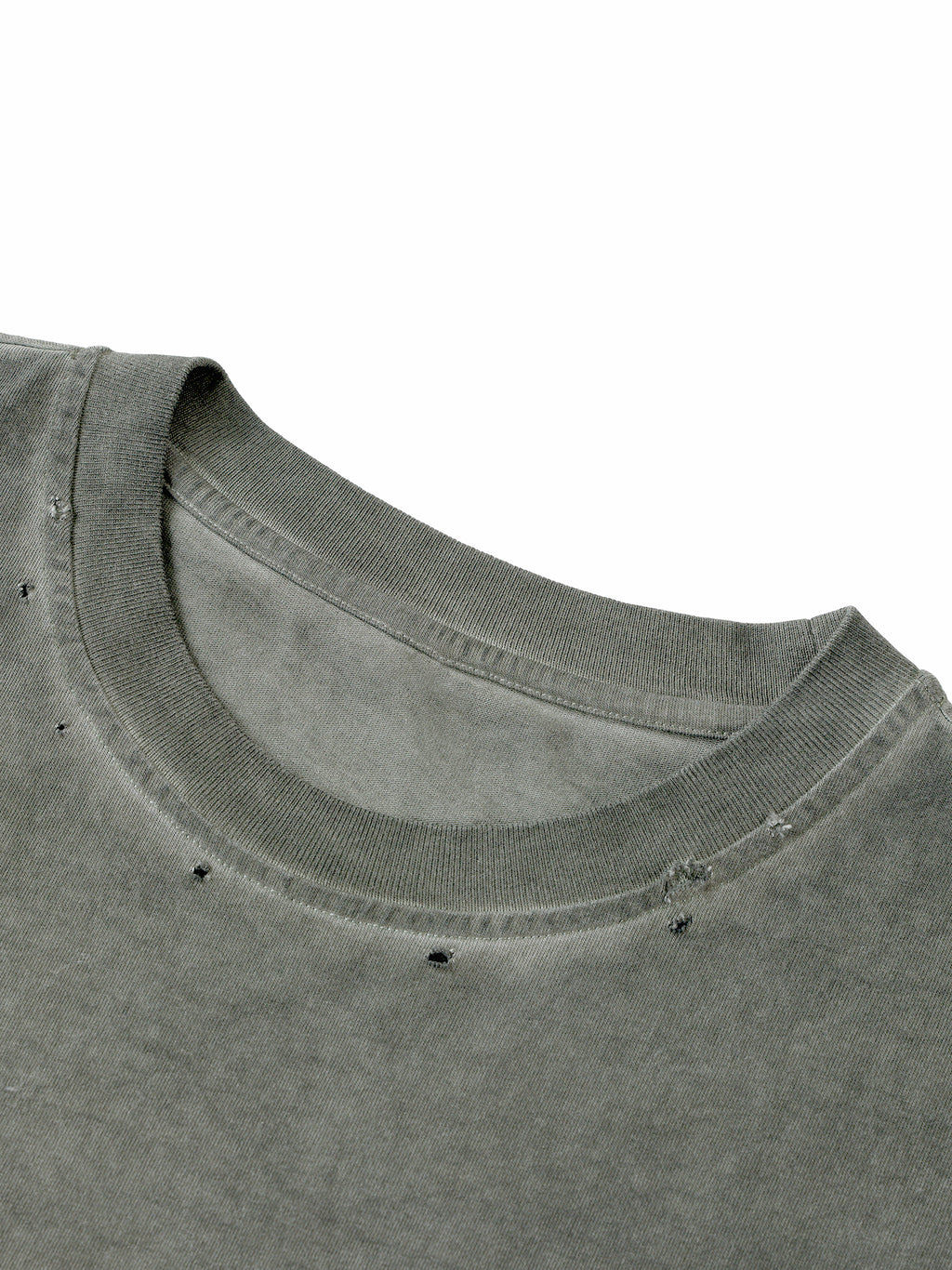 UNO Distressed Grommet Eyelet Tank Top