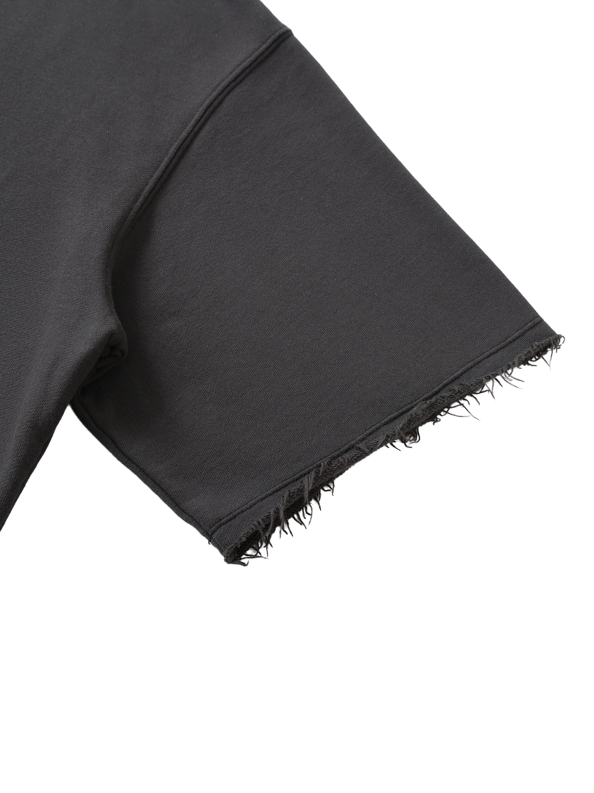 UNO Washed Rolled Hem Half Sleeve Tee