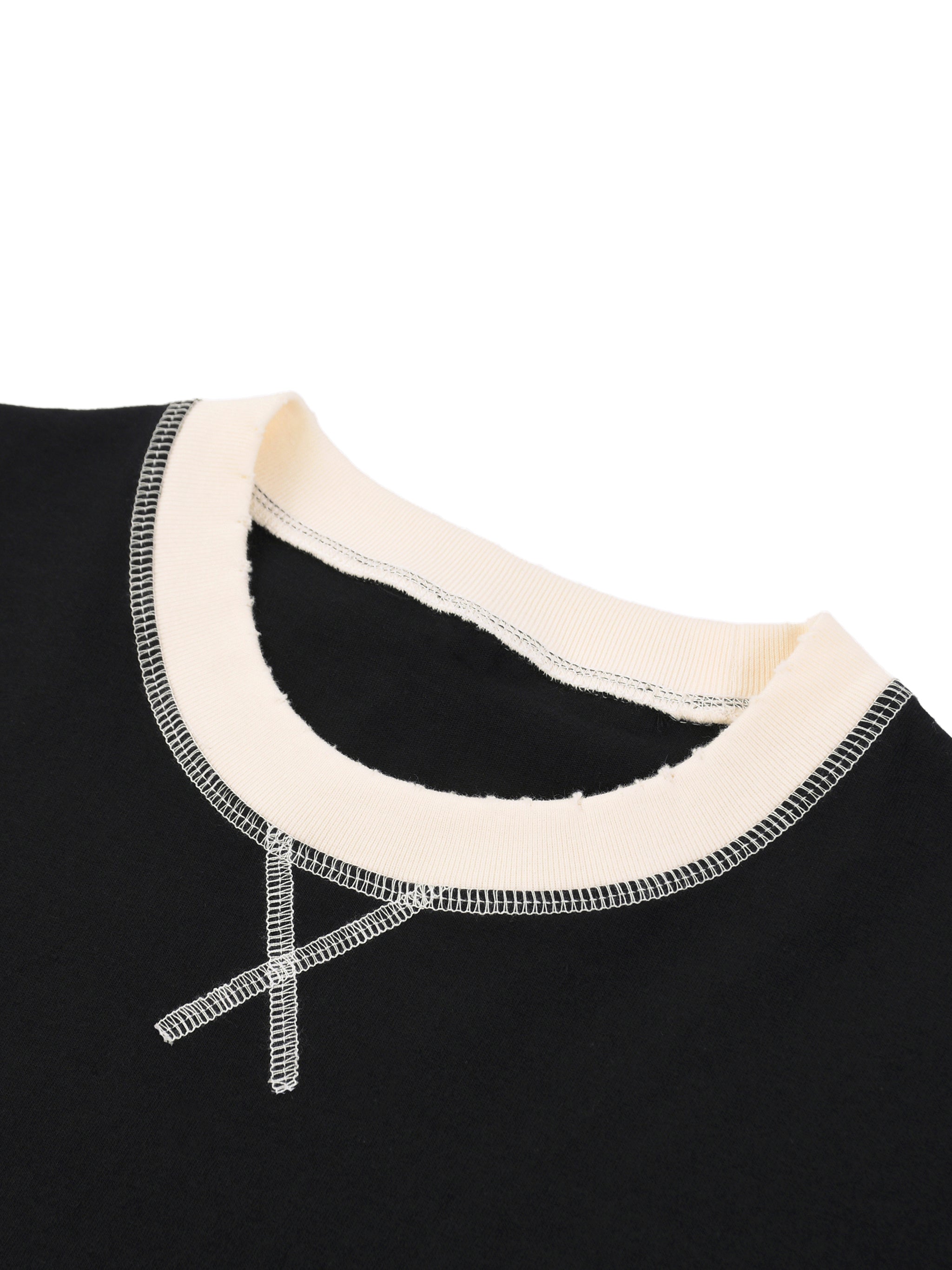 UNO Contrast Stitched Tee