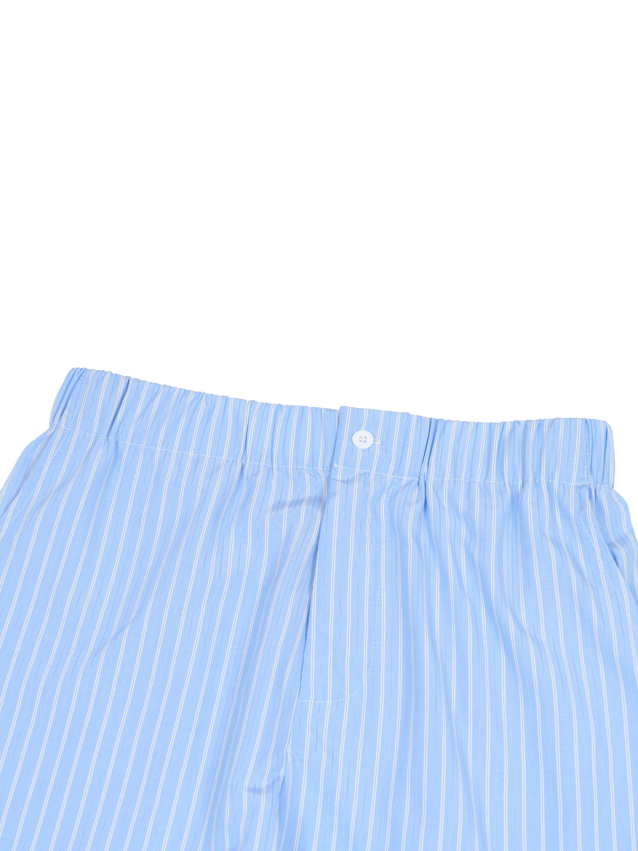UNO Striped Elastic Waist Shorts