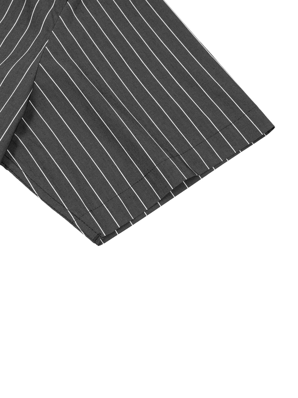 UNO Striped Boxy Button-Up Shirt