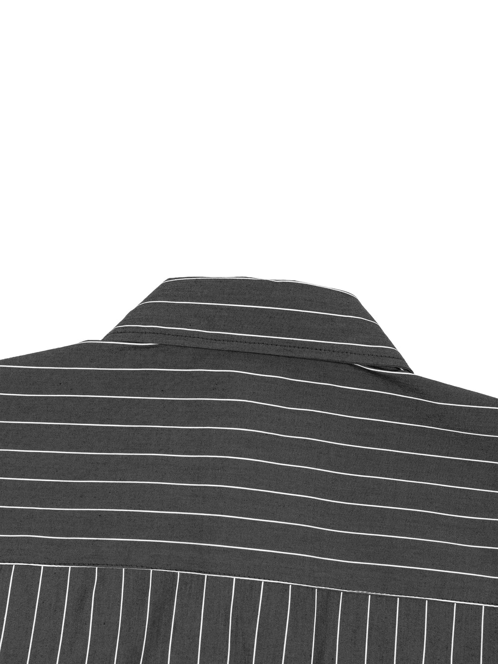 UNO Striped Boxy Button-Up Shirt