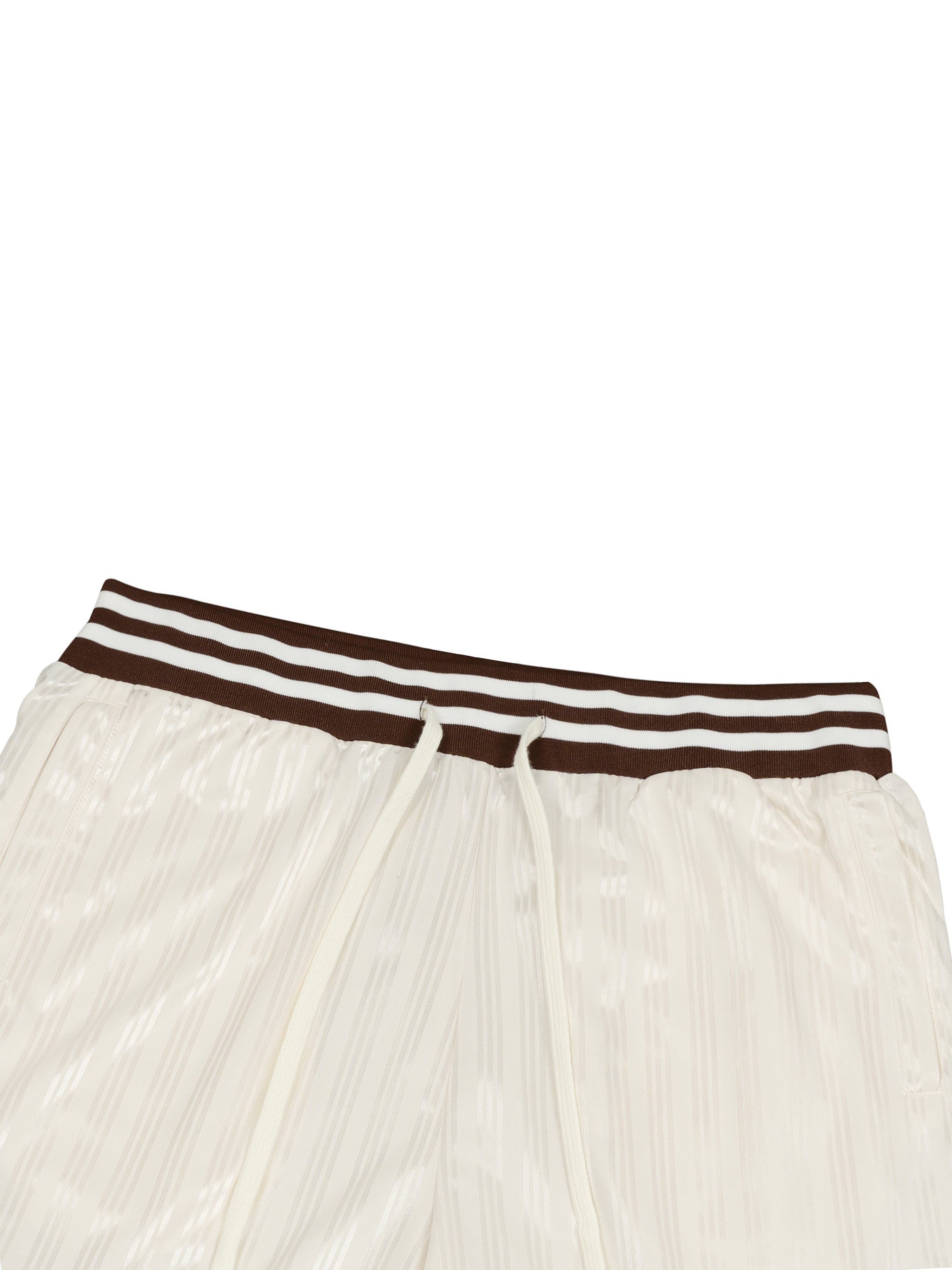 UNO Striped Drawstring Shorts