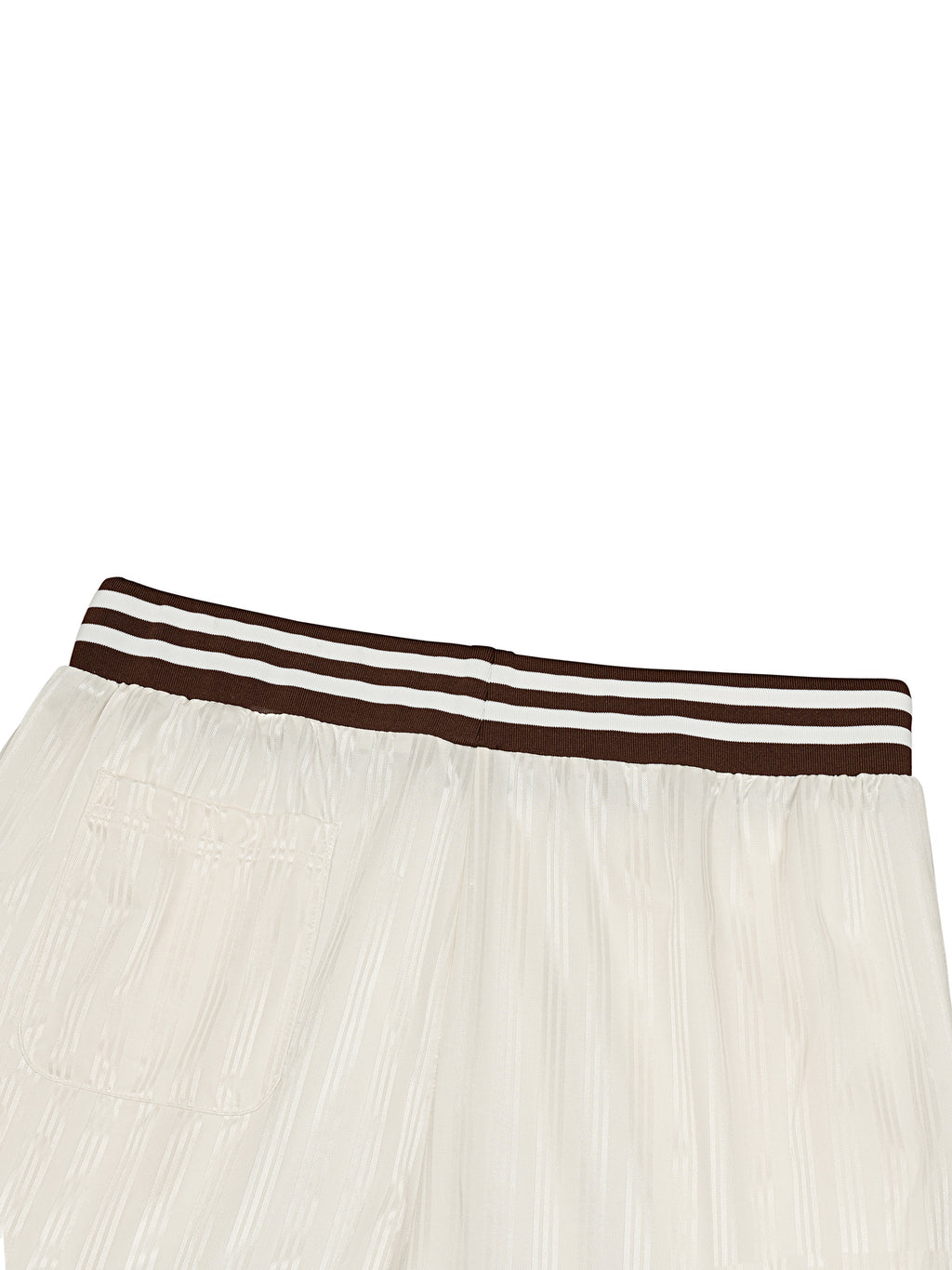 UNO Striped Drawstring Shorts