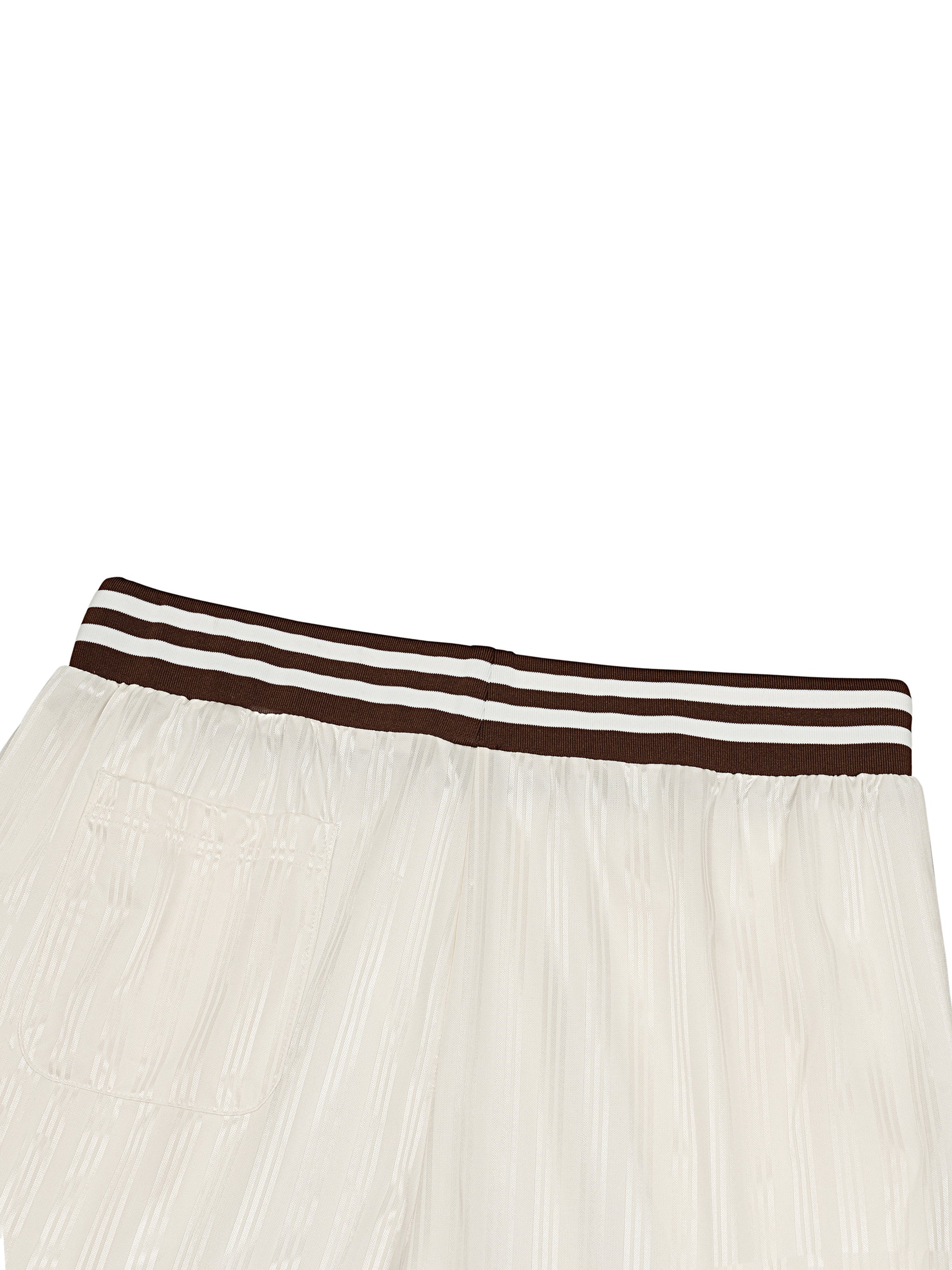 UNO Striped Drawstring Shorts