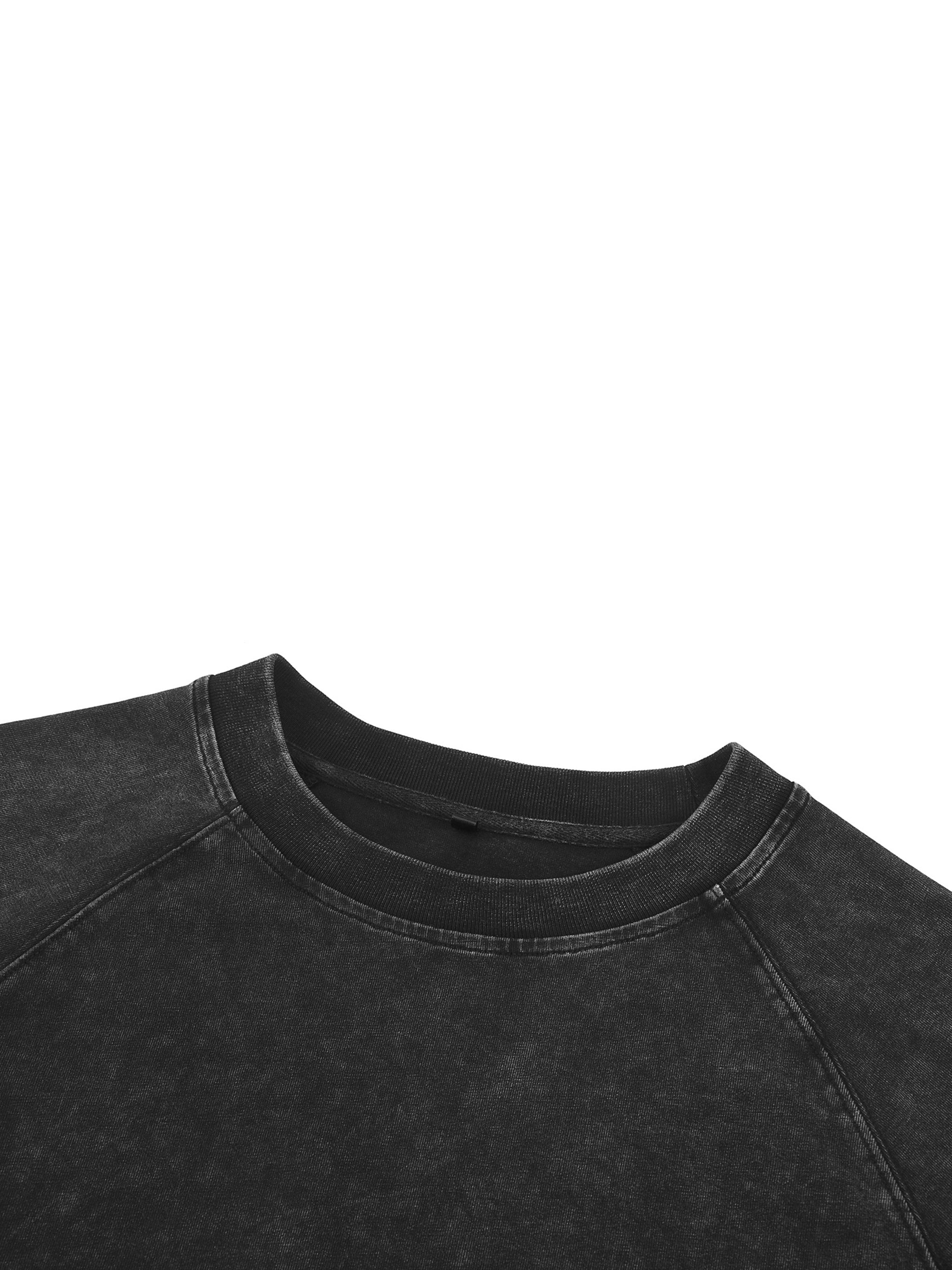 UNO Mineral Wash Raw Edge Tee