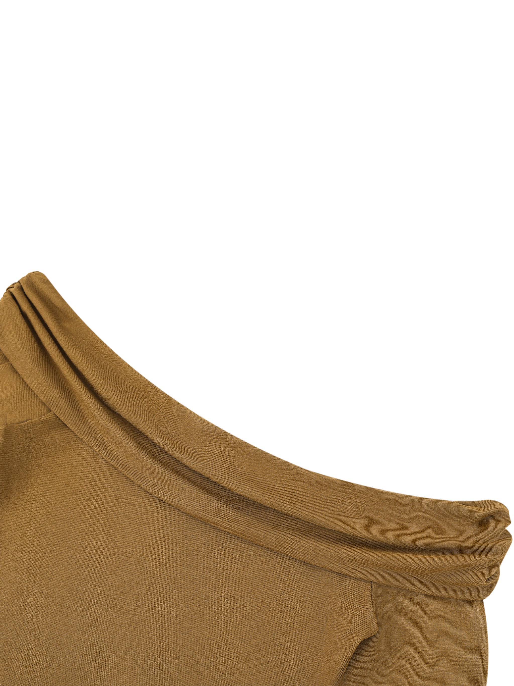 UNO Off-the-Shoulder Bell Sleeve Crop