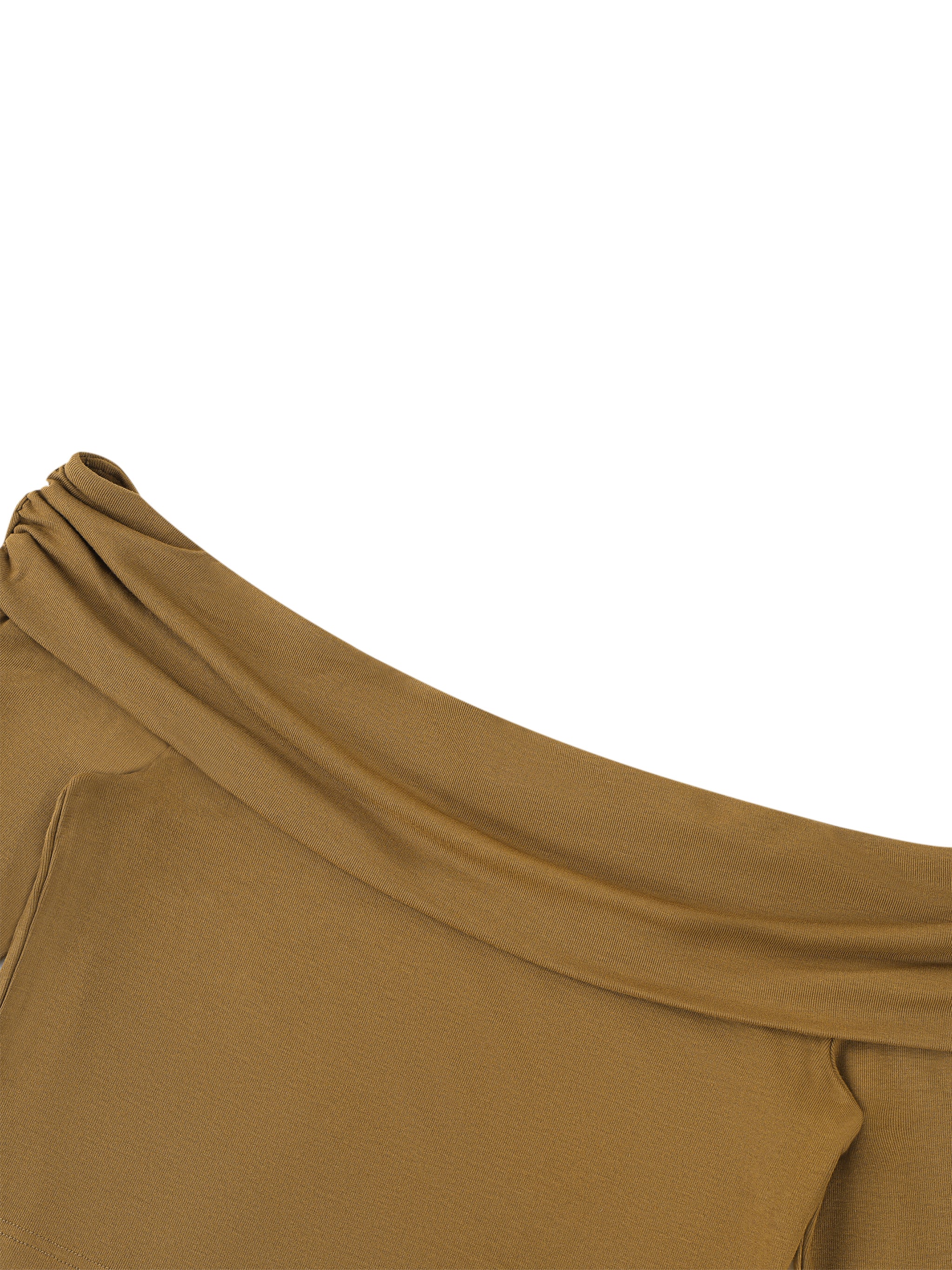 UNO Off-the-Shoulder Bell Sleeve Crop