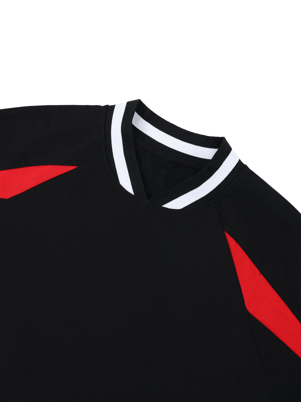 UNO Oversized Color Block V-Neck Tee