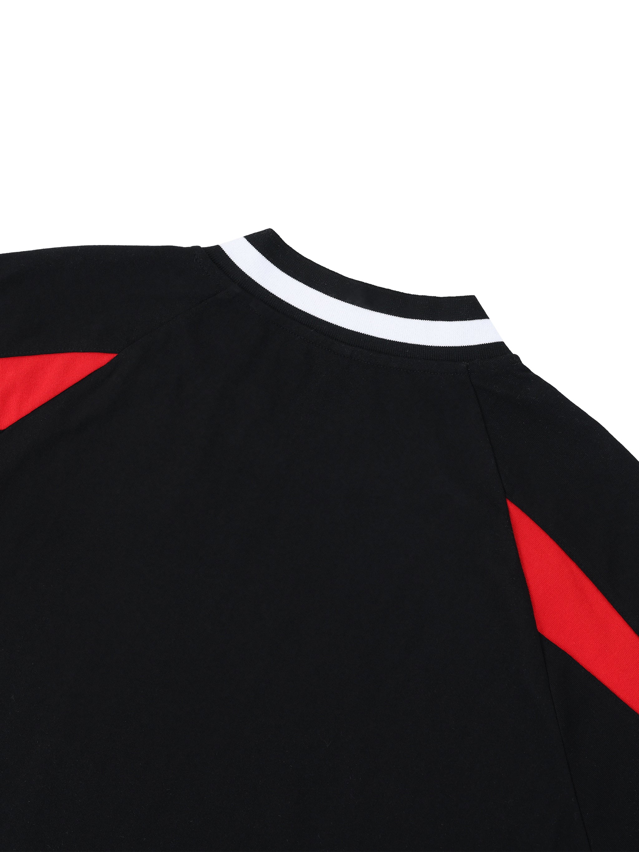 UNO Oversized Color Block V-Neck Tee