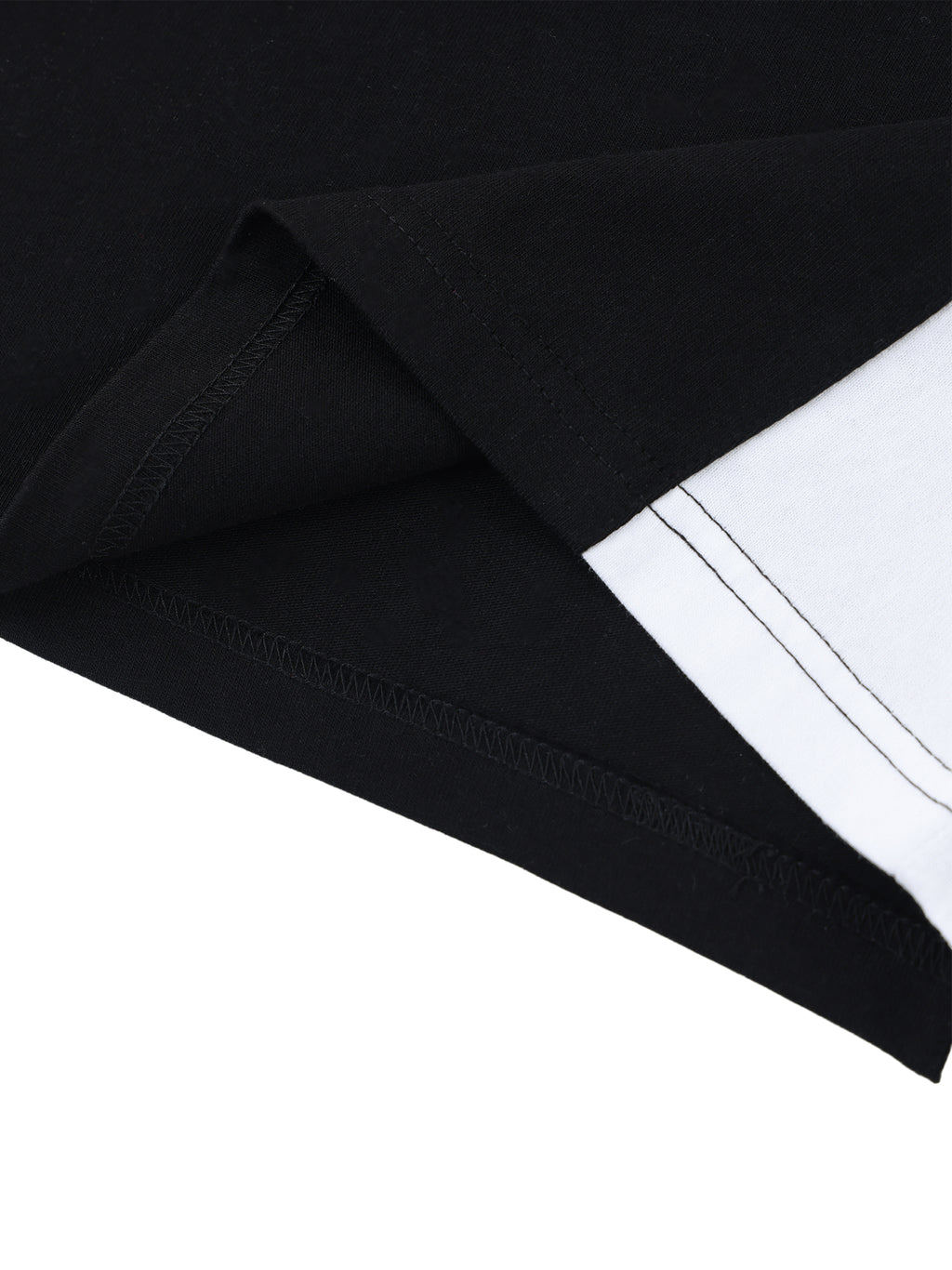 UNO Oversized Color Block V-Neck Tee