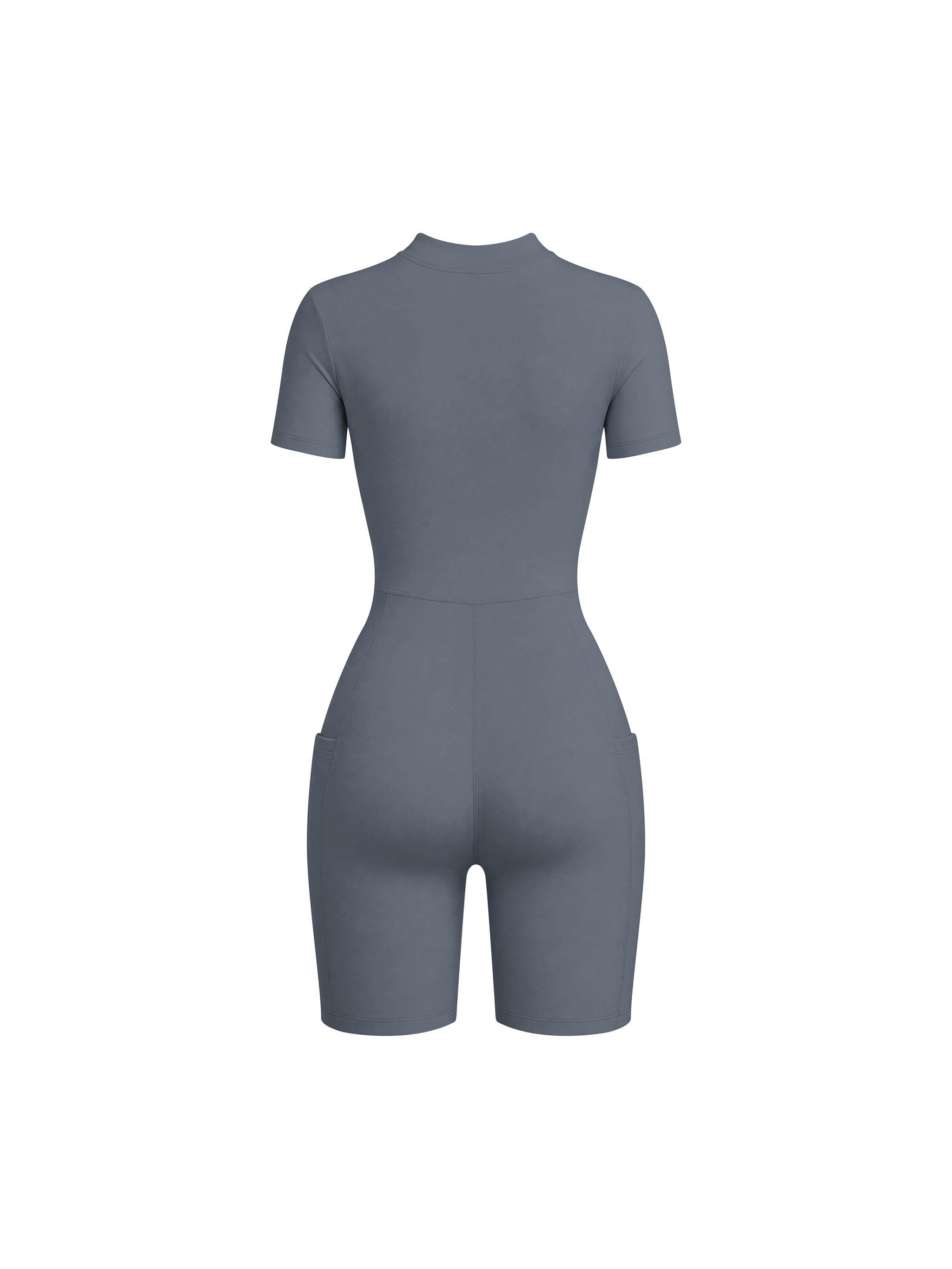 UNO Quarter-Zip Short Sleeve Romper