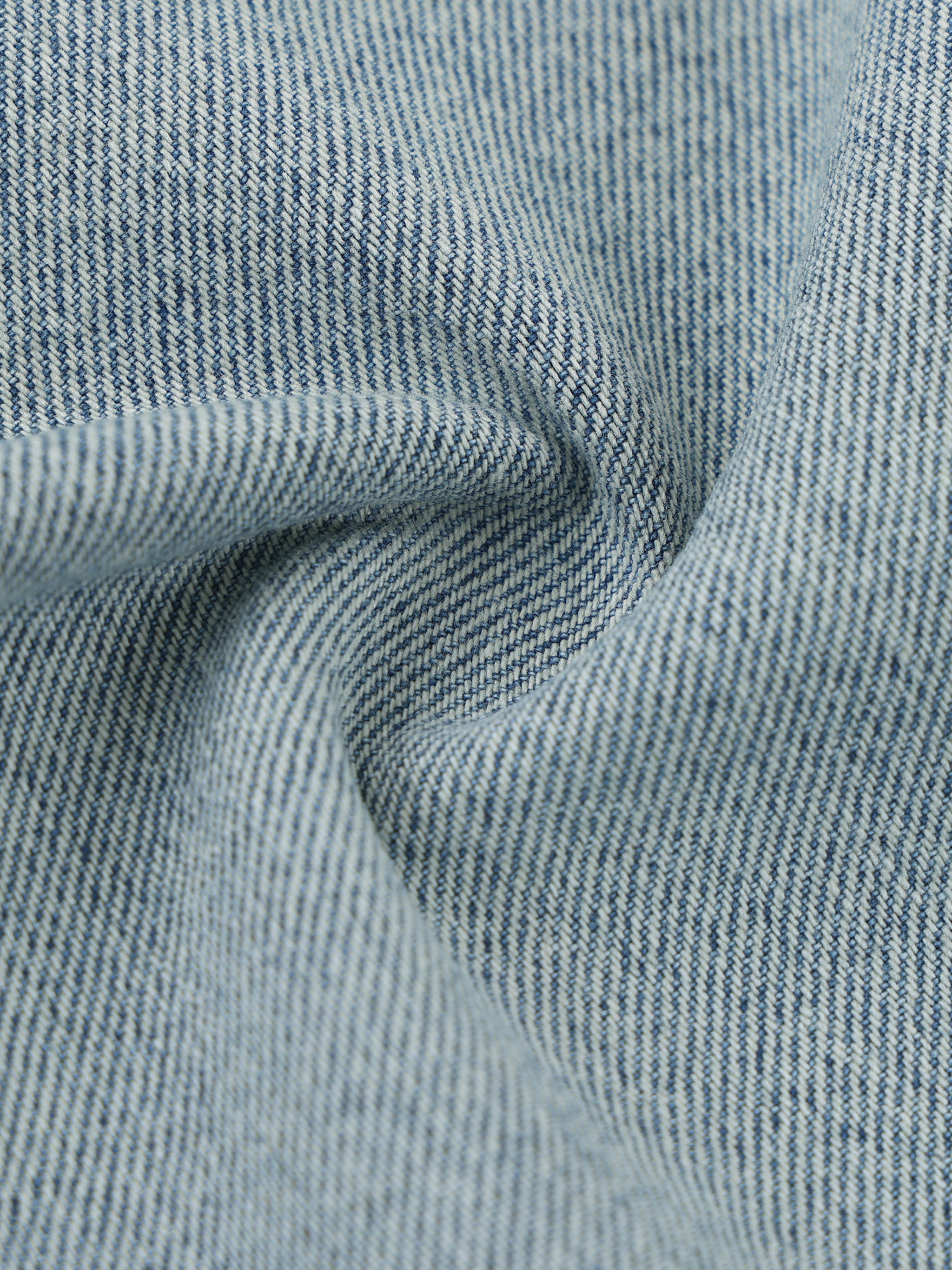 UNO Vintage Wash Boxy Raw Hem Denim Tee
