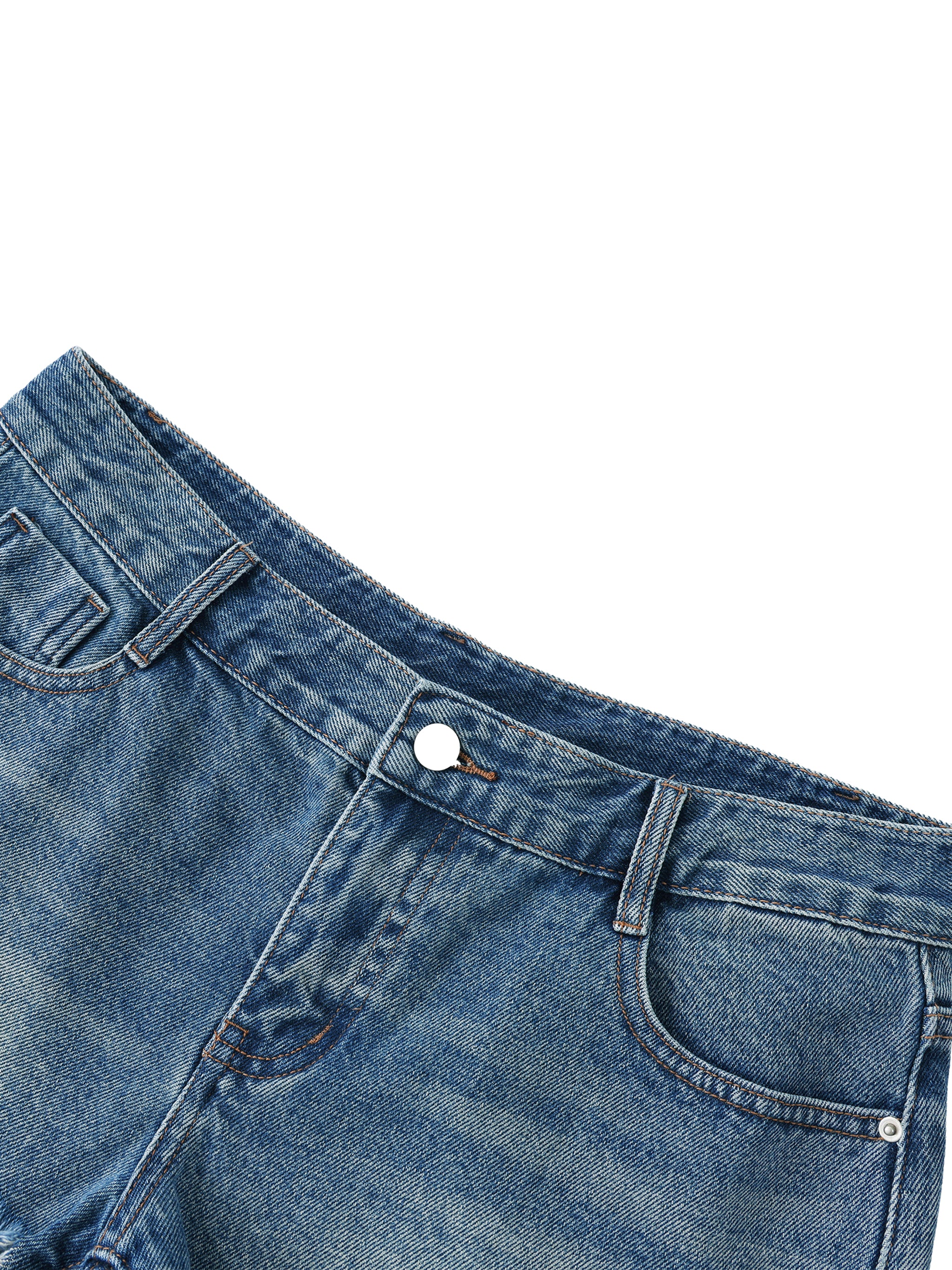 UNO Hem Denim Shorts