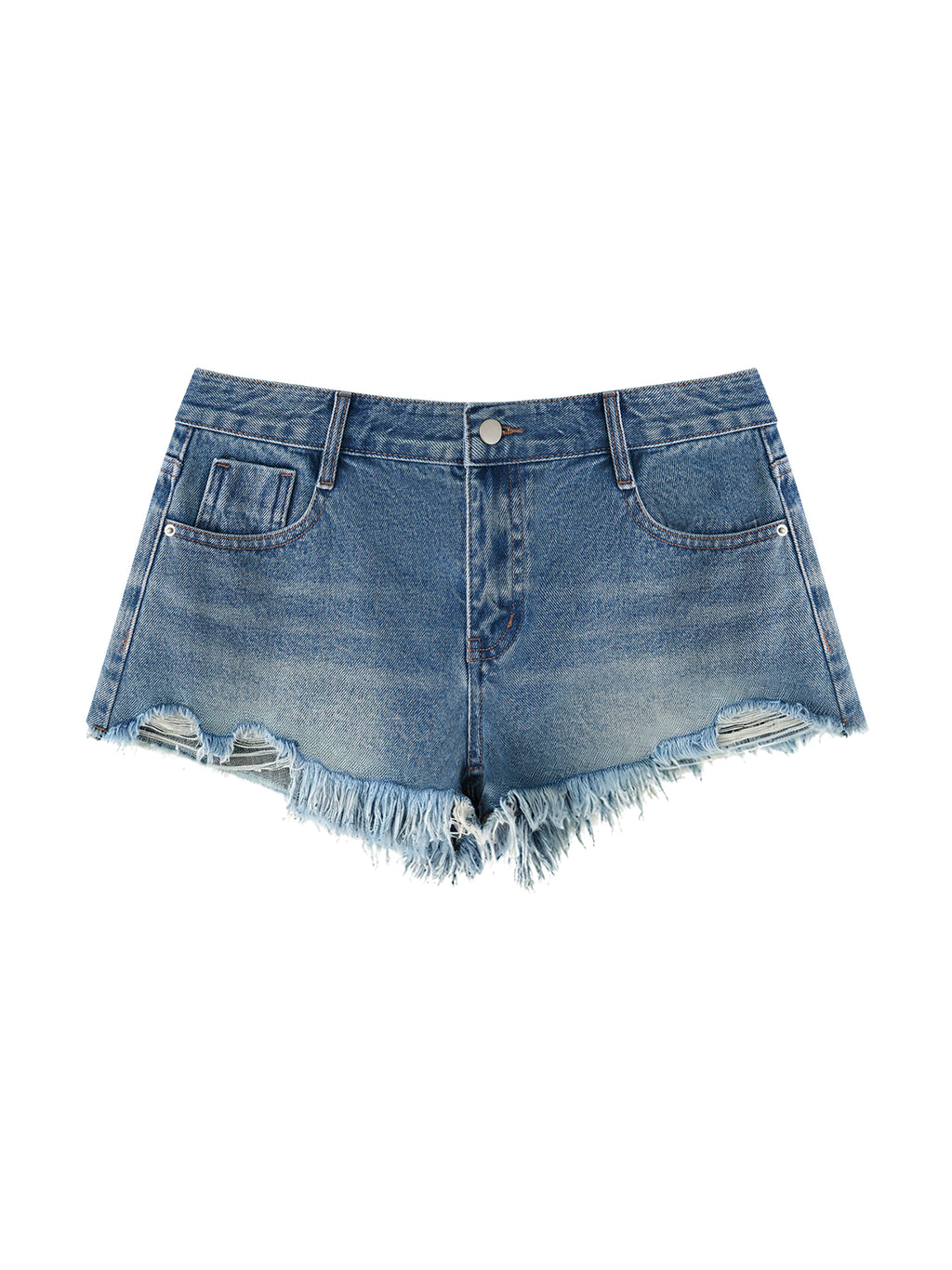 UNO Hem Denim Shorts