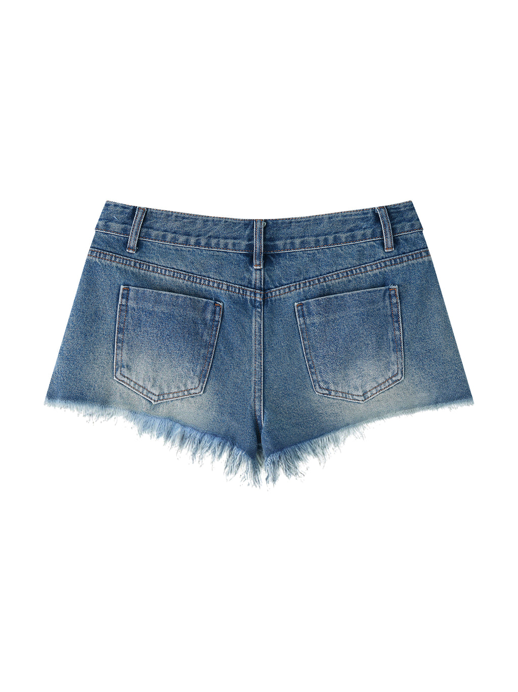 UNO Hem Denim Shorts