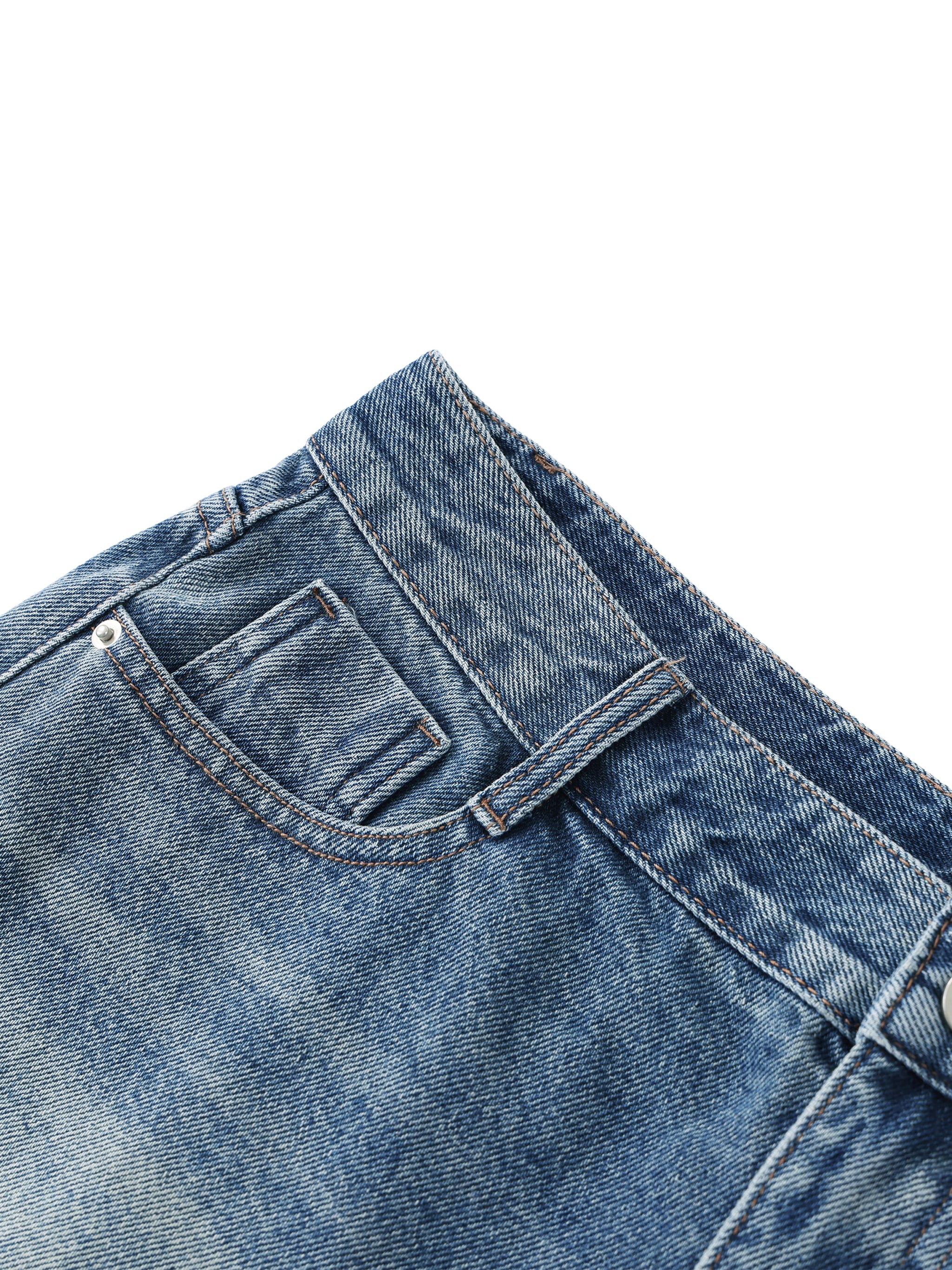 UNO Hem Denim Shorts