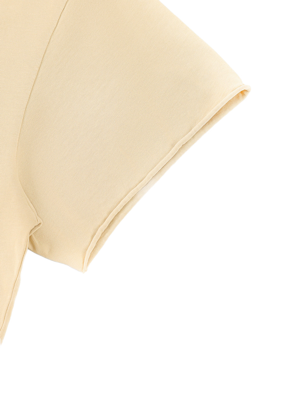 UNO Boxy Raw Edge Tee