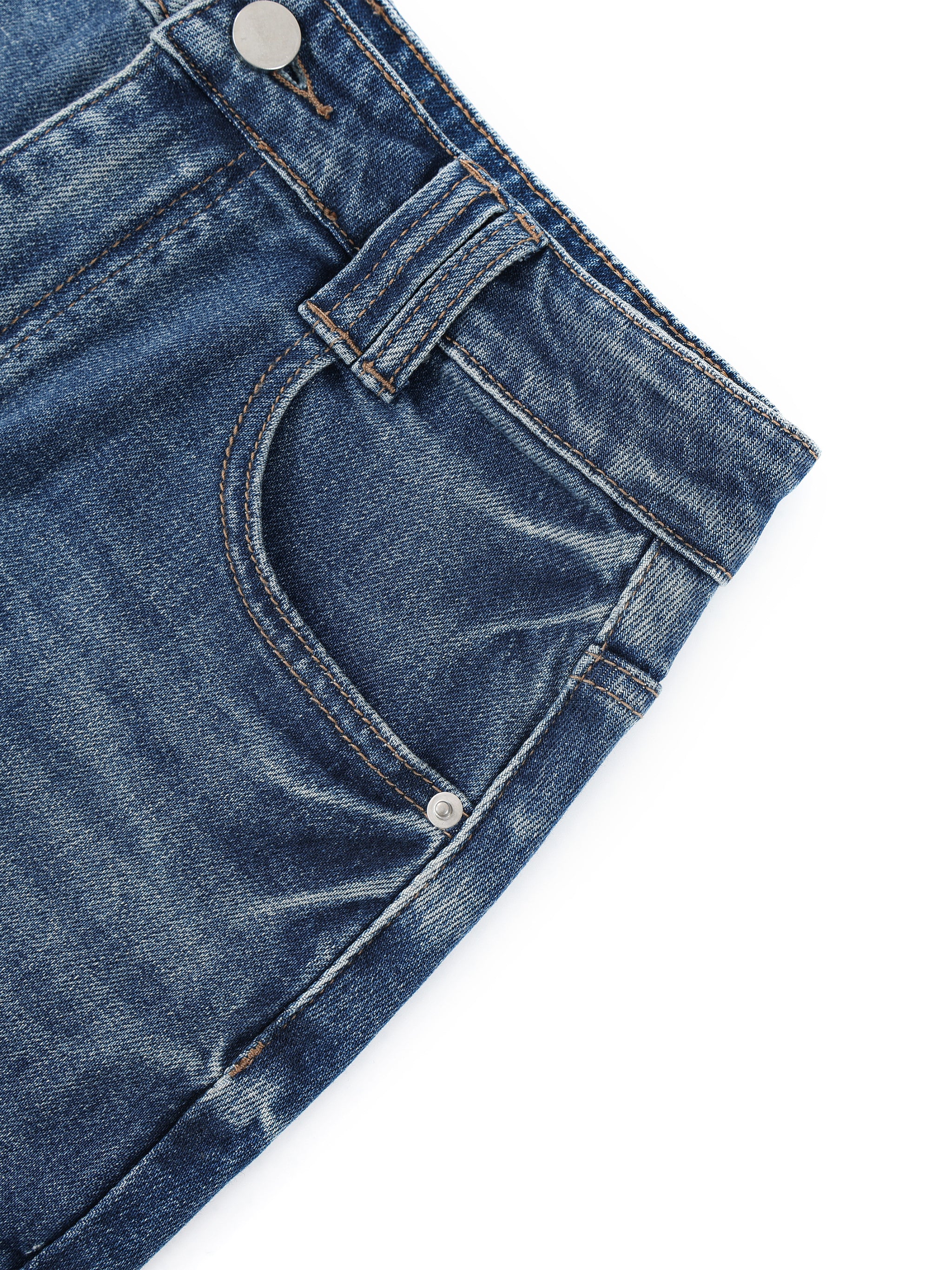 Women’s Vintage Wash Denim Skirt